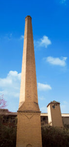 Chimenea histórica fabrica embalajes Albopack